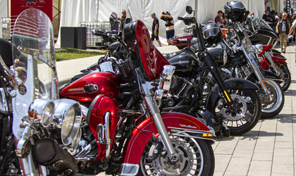 A Harley-Davidson-fesztiválon jártunk