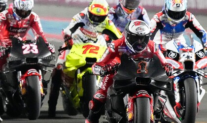 Olasz házi verseny a MotoGP katari tesztjén