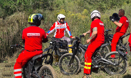 Életmentők motoron