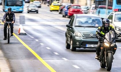 Már sokkal több balesetet okoznak a kerékpárosok, mint a motorvezetők