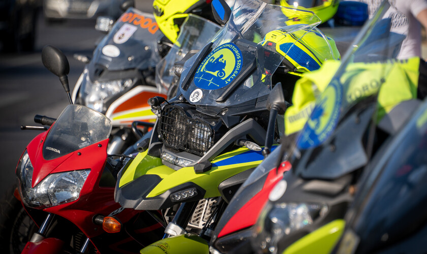 Húsz éve az utakon a hazai mentőmotorok - Ünnepelj együtt a motoros mentőkkel!