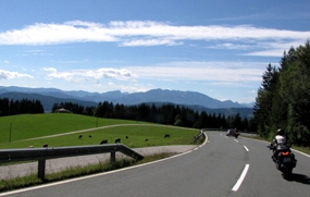 Motorostúra: Őrség, Szlovénia, Ausztria