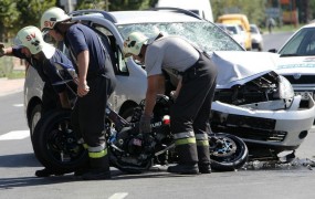 Biztonság: teendők motorbaleset esetén
