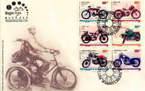 Közélet: motoros bélyegsorozat