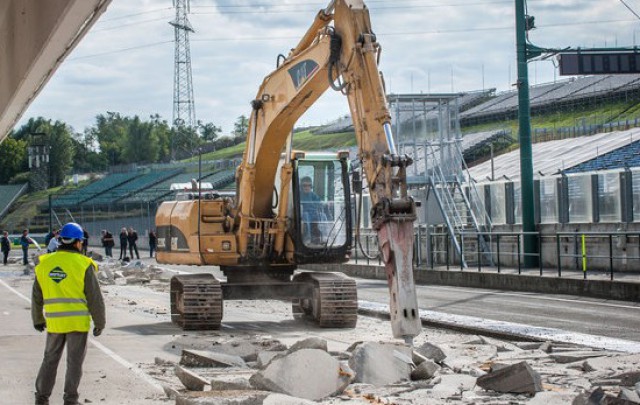 Elkezdődött a Hungaroring felújítása