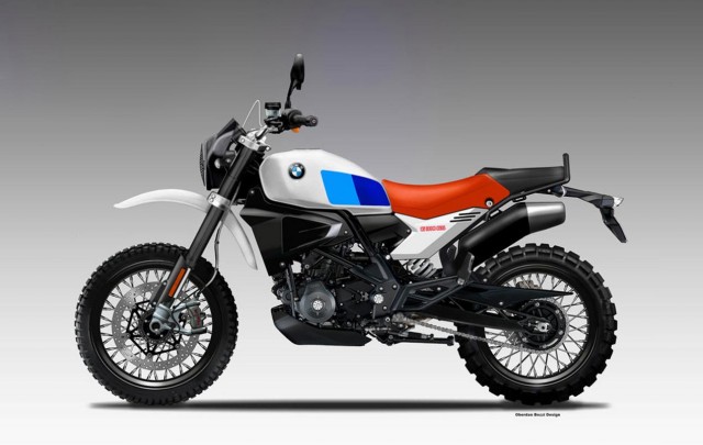 BMW G310 Classic GS Concept