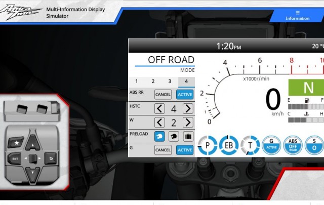 Hasznos kijelzőszimulátor készült a Honda Africa Twinhez