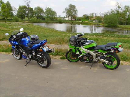 Délutáni gurulás zx636&sv650