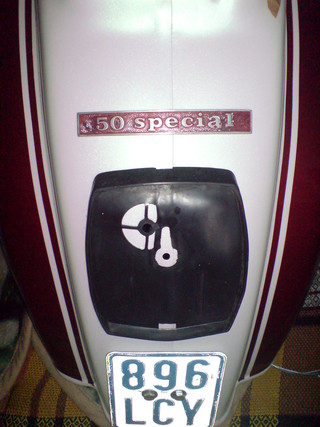 Vespa 50 Special felújítás 3
