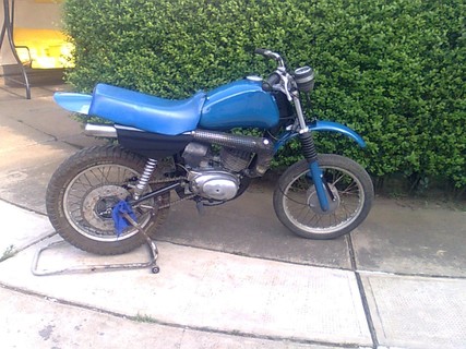 MZ TS 150 cross