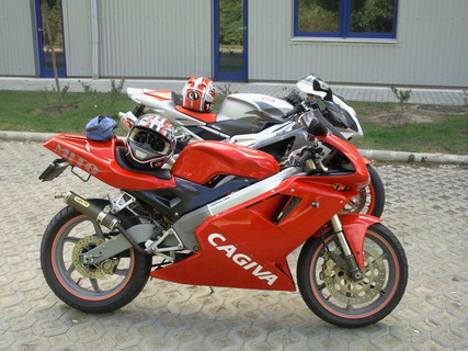 Cagiva Mito és Aprilia RSV