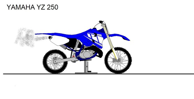 YAMAHA YZ 250 2t XD