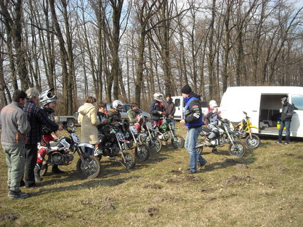 Kisláng Pitbike edzés 20100307