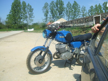 TS250R pályán