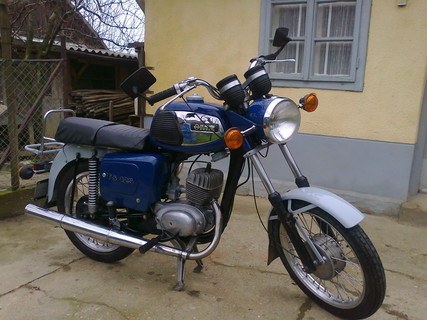 MZ TS 125 De Luxe Téli álom