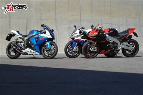 RSV4 vs S1000RR vs GSXR1000