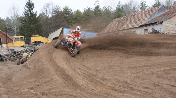 Busz Patrick #55 2010 Hungarian Quadcross champion