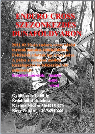 Dunaföldvár Enduro cross !!!!!!!!!!!!!!!