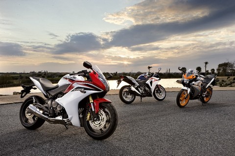 Honda CBR600F CBR250R CBR125R