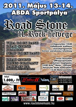 II. Roadstone Rockhétvége Abda