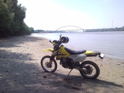 2011.05.14.Dél, Dél - nyugat, gurulás, DRZ 400 E