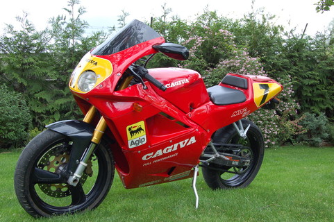 Cagiva mito 90% kész