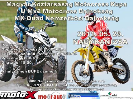 Nagykanizsa MX verseny meghívó 2011.05.29.