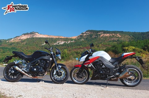 Speed Triple vs. Z1000