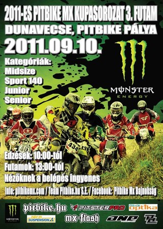 2011 - es Pitbike Mx Kupasorozat 3.forduló