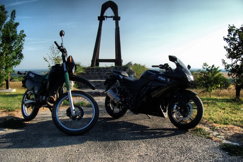 Ninja 250 és DT80