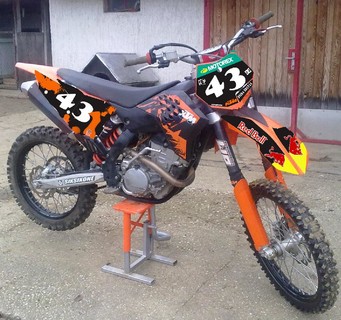 KTM SX250F matricaszett