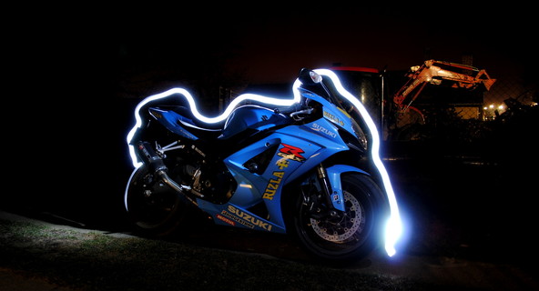 Light Painting By Sister