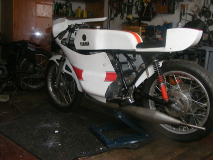 Yamaha tz250 replica építése