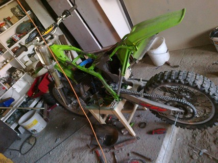 Kawasaki kx250 .suziki rm500