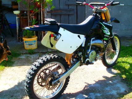 Mosás után - Kx 250!