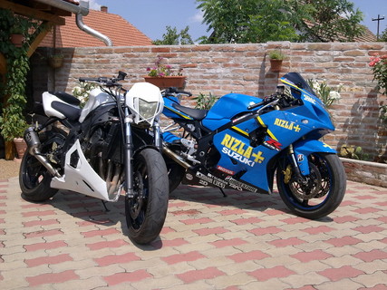 Yamaha r6 - Suzuki gsx - r 750