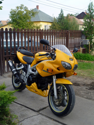 Új motorom, Sv650S K2