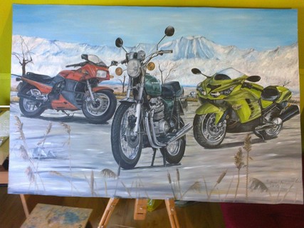 Kawasaki festmény