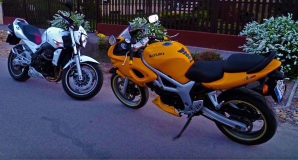 GSR600 vs Sv650S