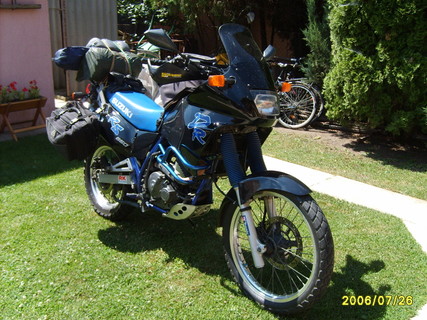 DR 650 RS bukócső