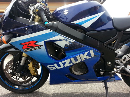 GSX - R csúszás