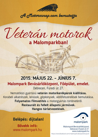 Debreceni Veterán motor kiállítás