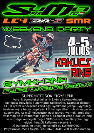 LC4 & SMR & DRZ SUMO Weekend Party