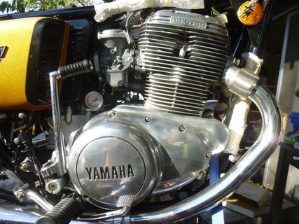 Yamaha TX 750 motorblokk ujra egyben