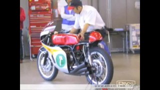 Classic 6cilinder Honda GP bike