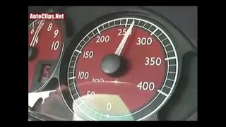 Ferrari Enzo gyorsulás 300 km/h-ra