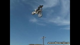 Backflip crash