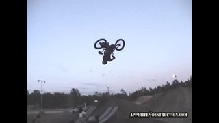 FMX bmx hószán