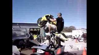 Wheelie machine