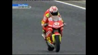 Marco Melandri Powerslide